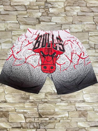 NBA Chicago Bulls gradual change shorts